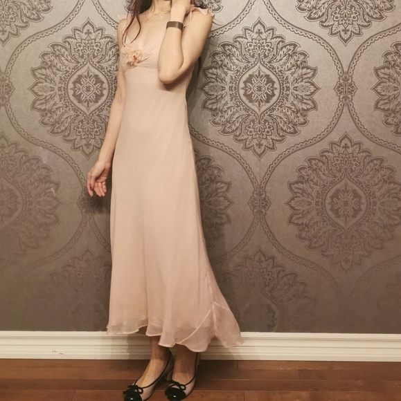 BCBG MaxAzria 100% silk dress - Picture 6 of 7